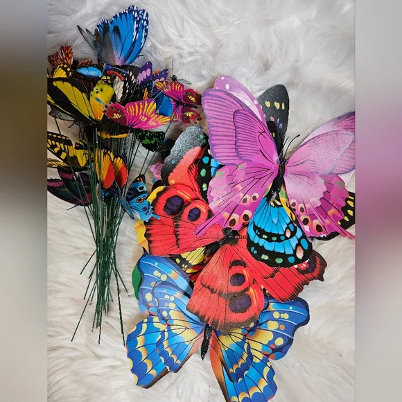 Butterfly Decoration Lot - Picture 5 of 7
